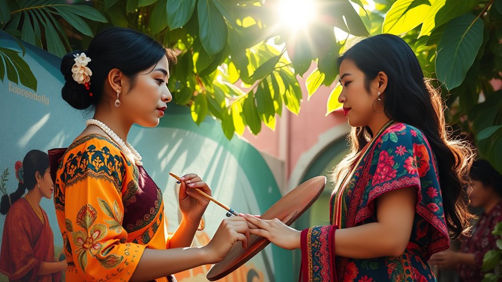 women empowering cultural heritage