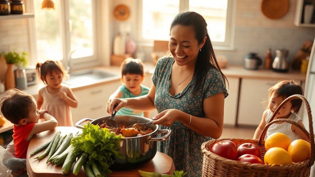 women s household management roles