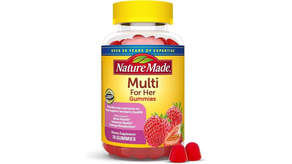 women s multivitamin gummy supplement