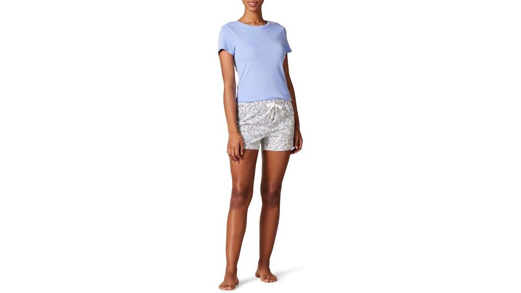 women s poplin sleepwear set