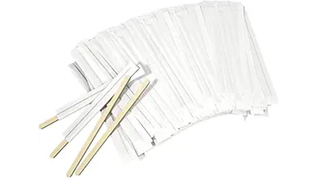 wooden coffee stir sticks