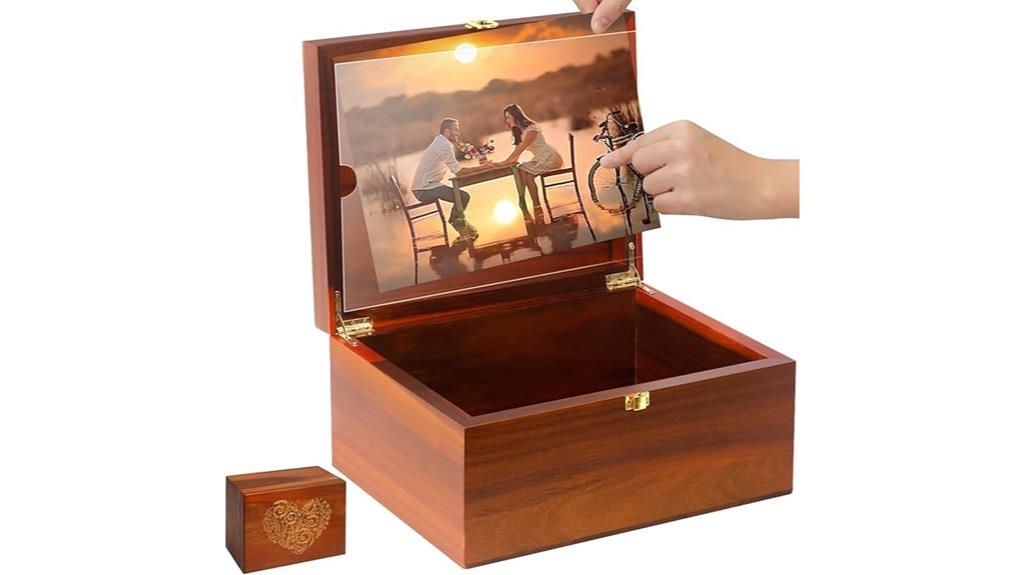 wooden keepsake box frame