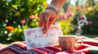 writing heartfelt love notes