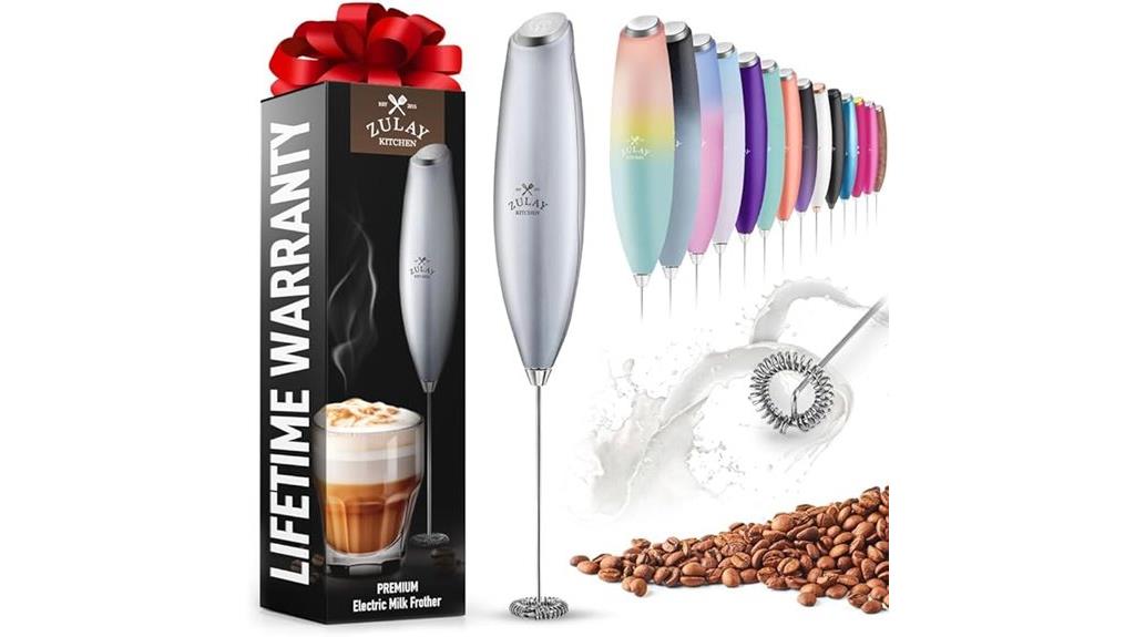 zulay coffee milk frother