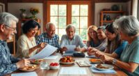 balancing large family expenses