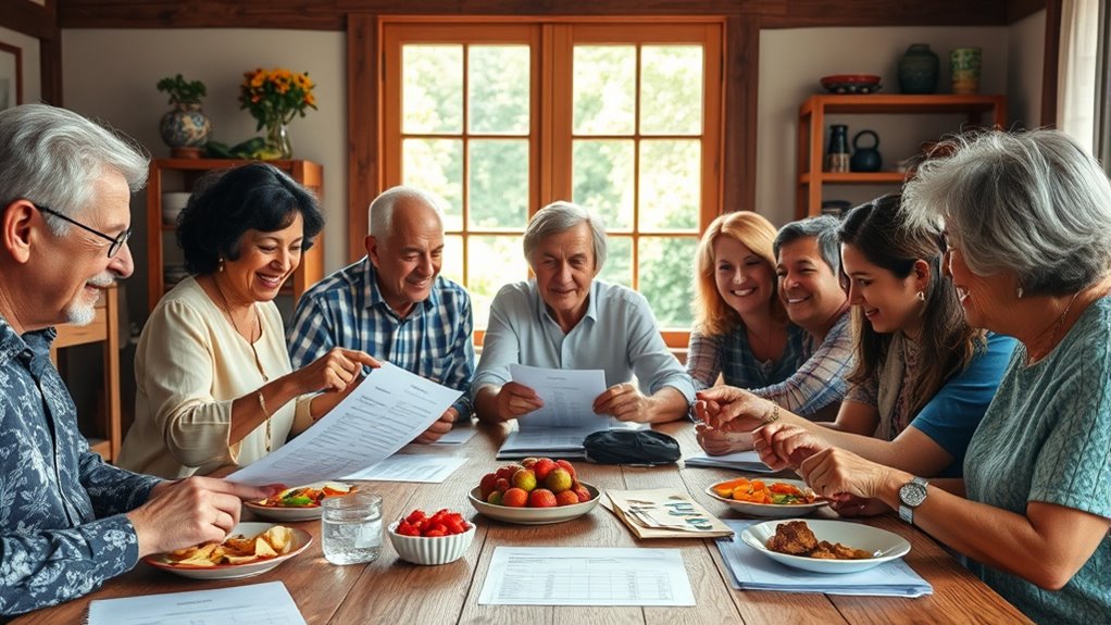 balancing large family expenses