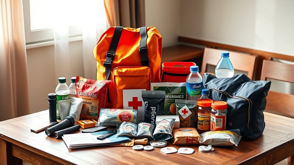 couples typhoon emergency kit