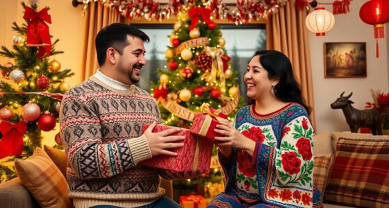 dual christmas celebrations abroad