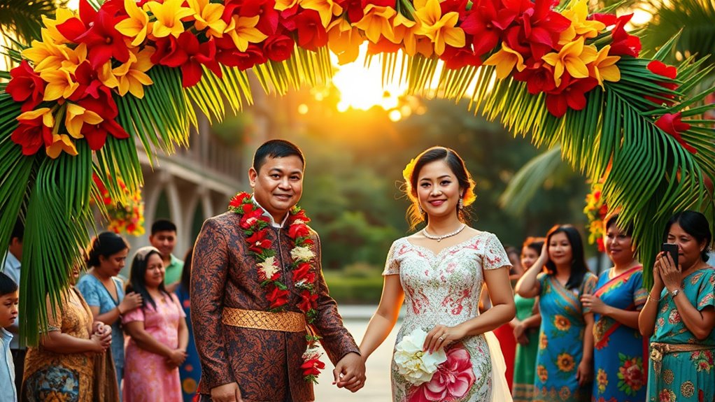filipino vow renewal celebration