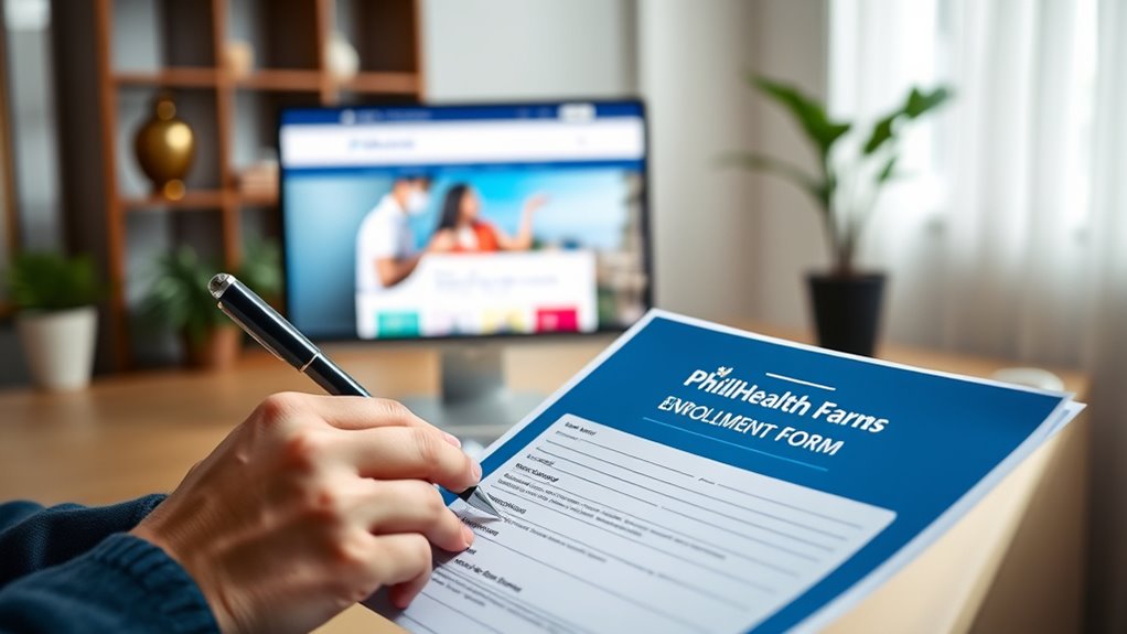 foreign spouse health enrollment