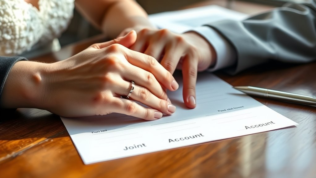 joint account for marriage