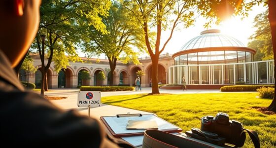 photoshoot location permits planning