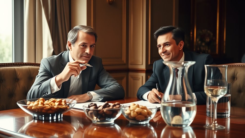 polite financial conversation guidelines
