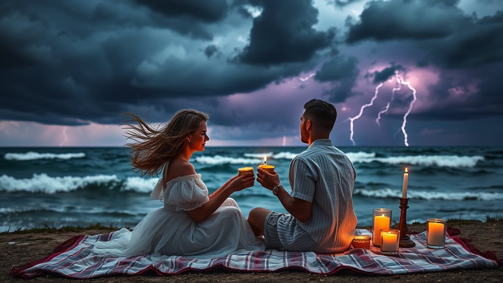 rainy days cozy together