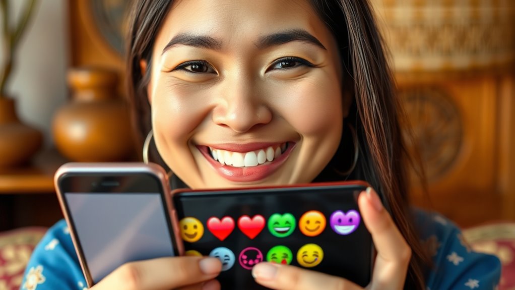 respectful emoji communication style