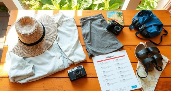 seasonal philippine packing checklist