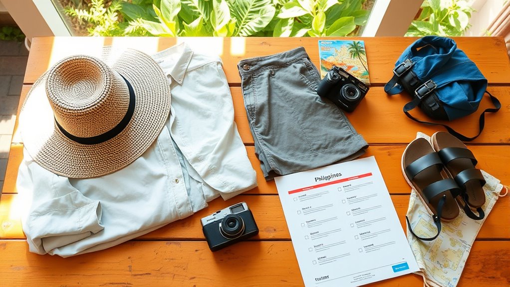 seasonal philippine packing checklist