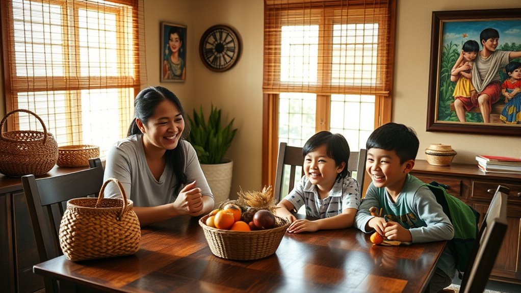 balancing filipino american parenting