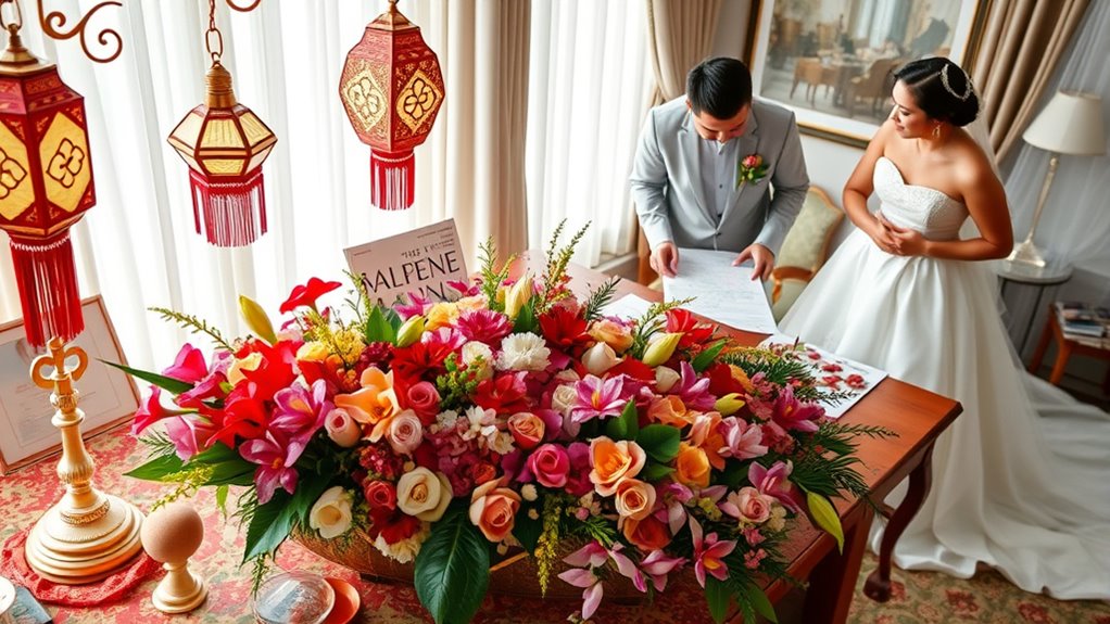 blending cultural wedding traditions