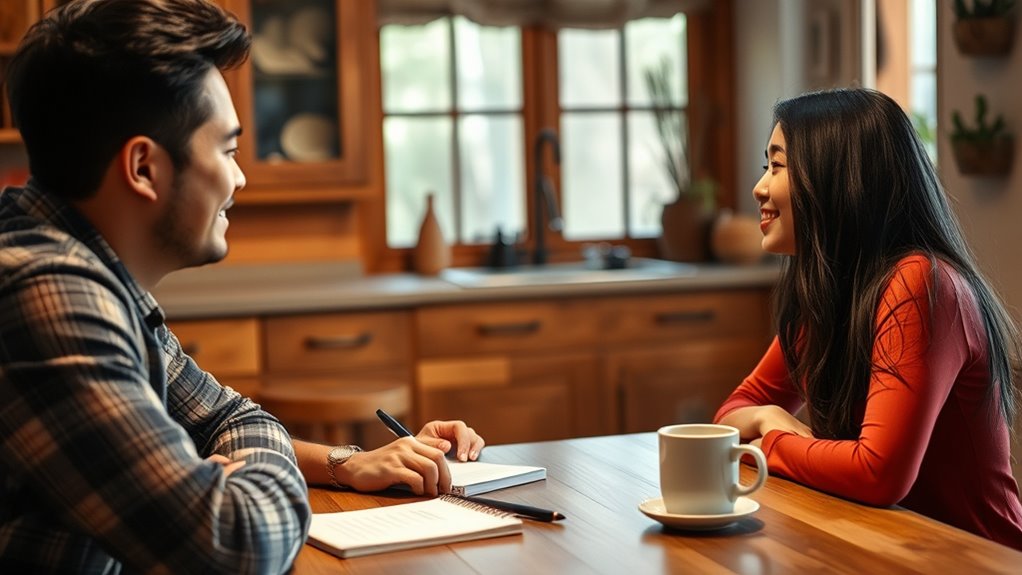 discussing money honestly together