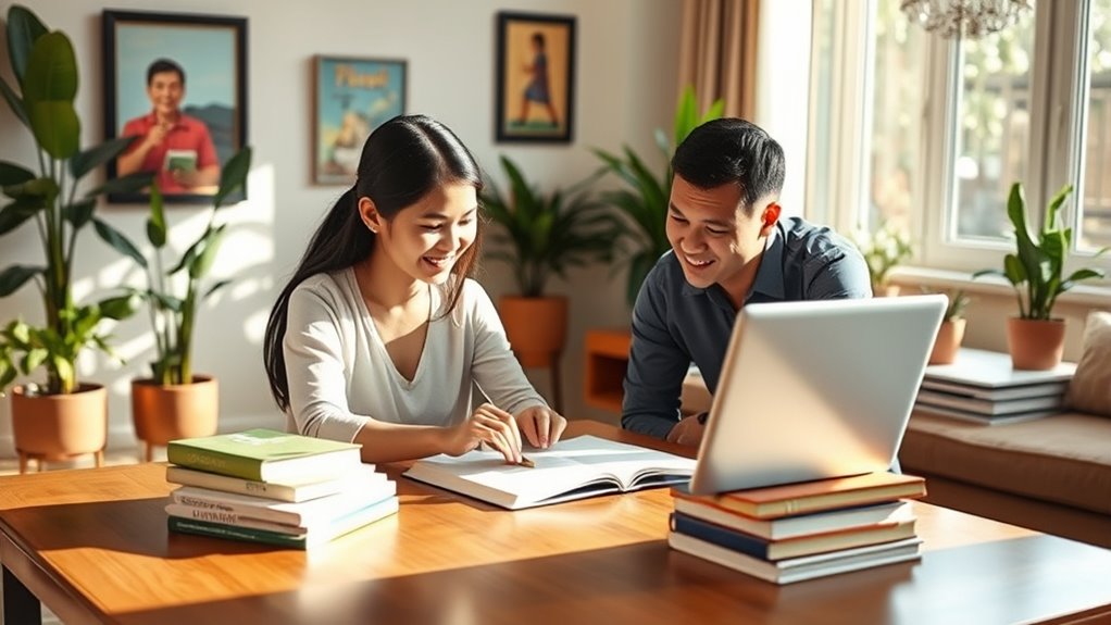 encourage and facilitate her ambitions