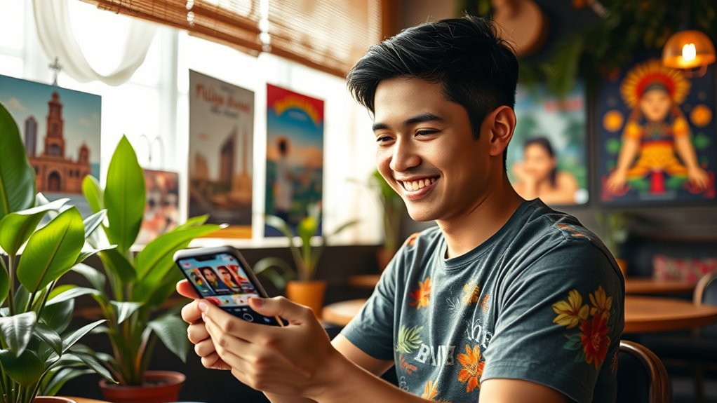 filipino dating social media