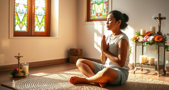 support her faith and spirituality