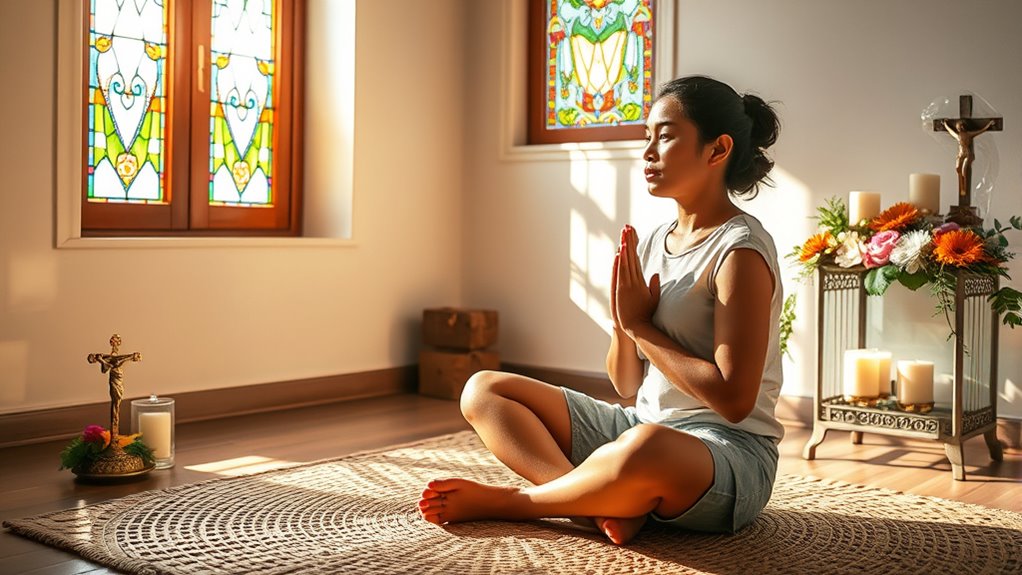 support her faith and spirituality