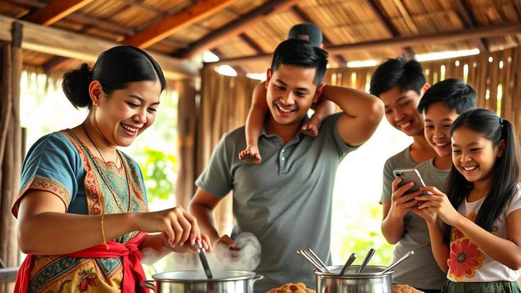 traditional roles evolving together