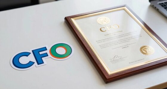 cfo sticker versus certificate