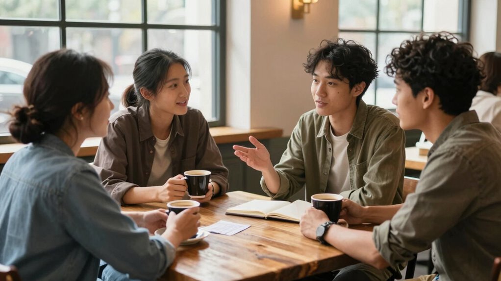 converse about finances comfortably