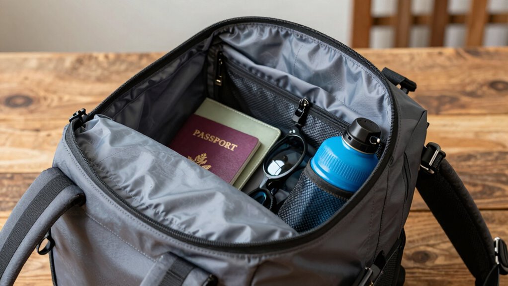 durable organized travel backpack selection