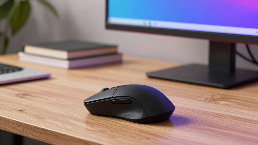 ergonomic long lasting bluetooth mouse