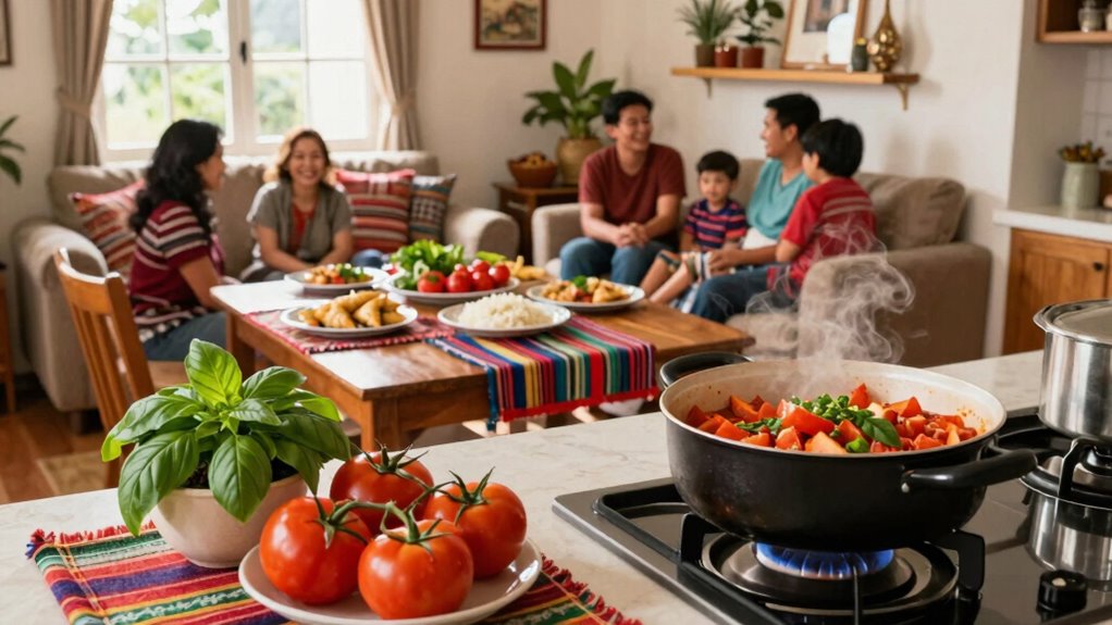 filipino home food community comfort