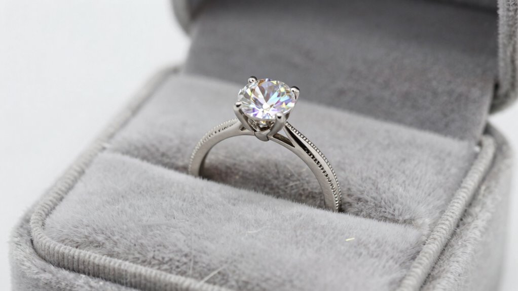 moissanite elegant durable customizable