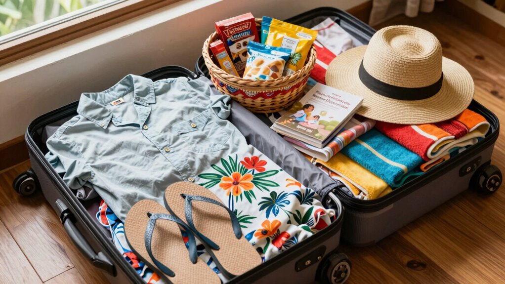 packing for family visit