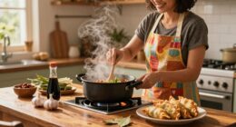 satisfy her filipino cravings