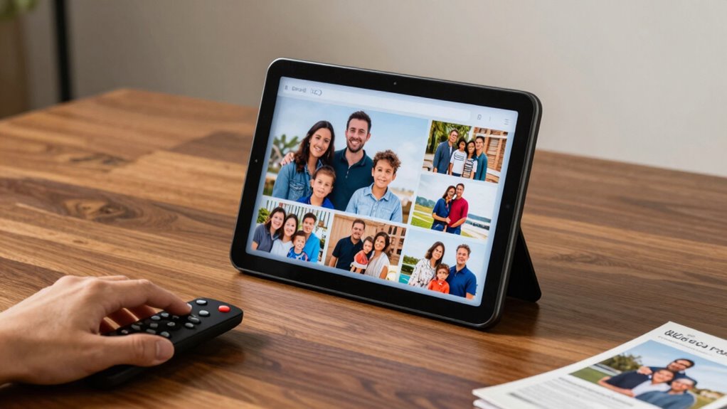 smart digital photo frame selection