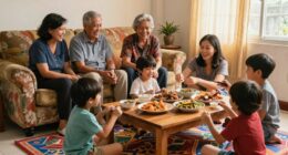 strong familial bonds persist