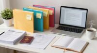 visa packet organization tips
