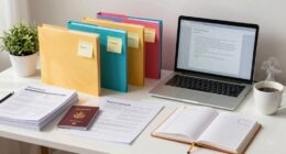 visa packet organization tips