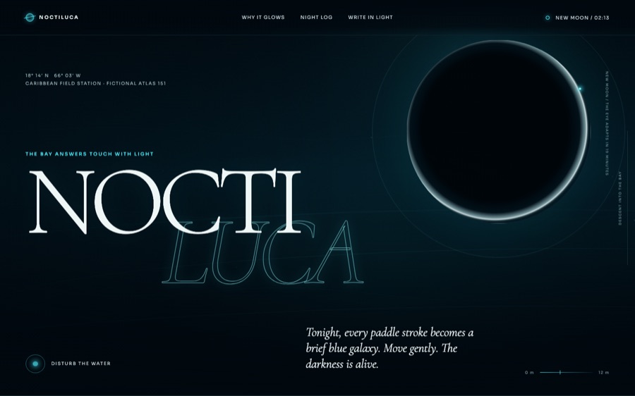 Noctiluca — The bay that answers in light (FABLE/175)