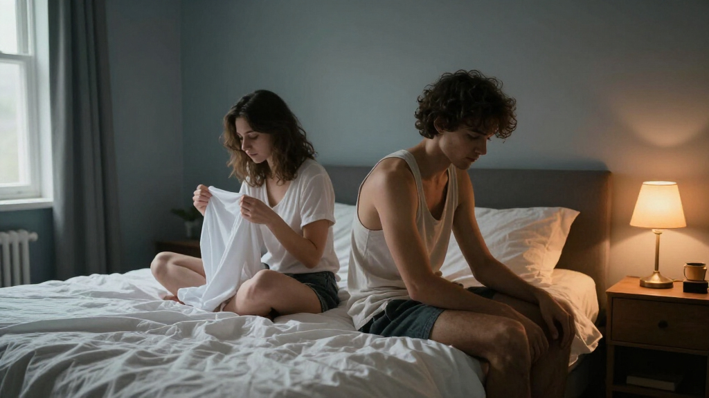 The Sex Stopped. Neither Of Them Said Anything.